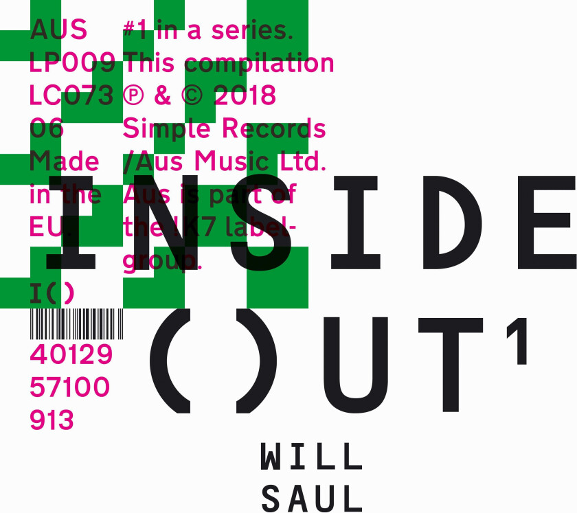 Various Artists : Inside Out 1: Will Saul CD (2018)