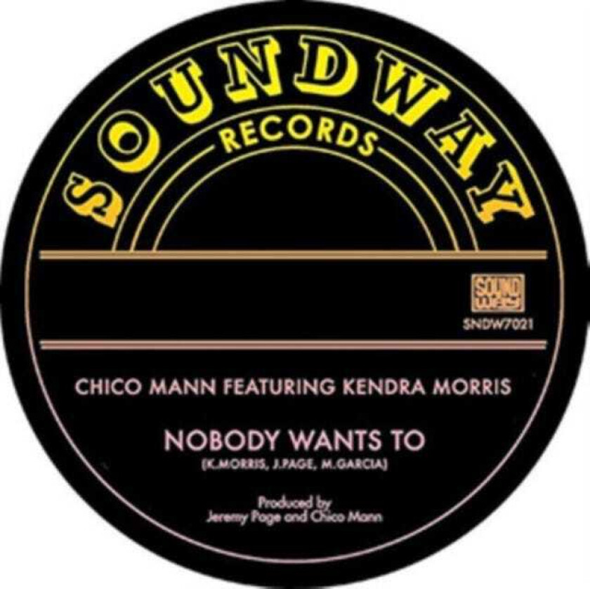 Chico Mann Nobody Wants To LP/Vinyl