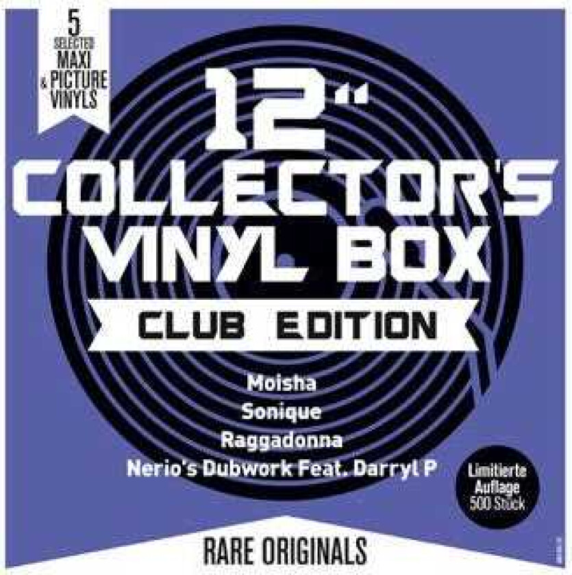 Diverse Electronica, Diverse Artister 12" Collector's Vinyl Box LP/Vinyl