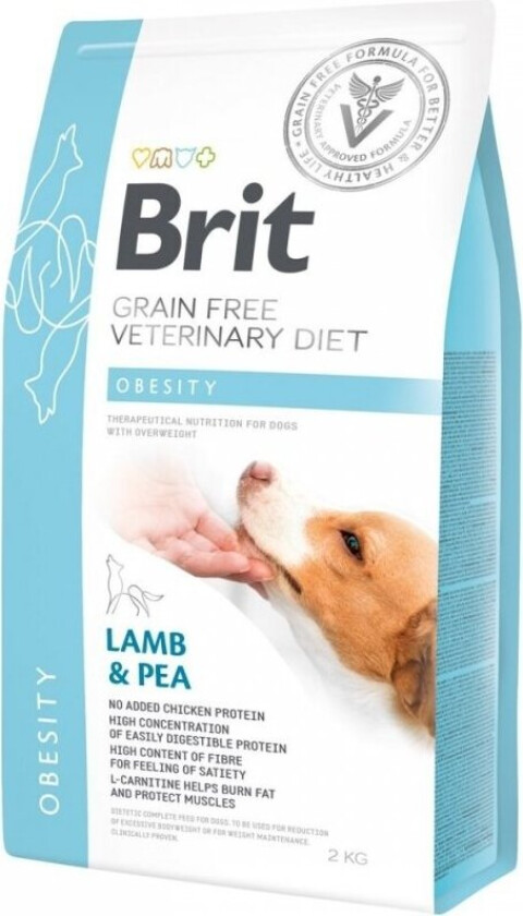 Brit Veterinary Diet Dog Obesity Grain Free (2 kg)