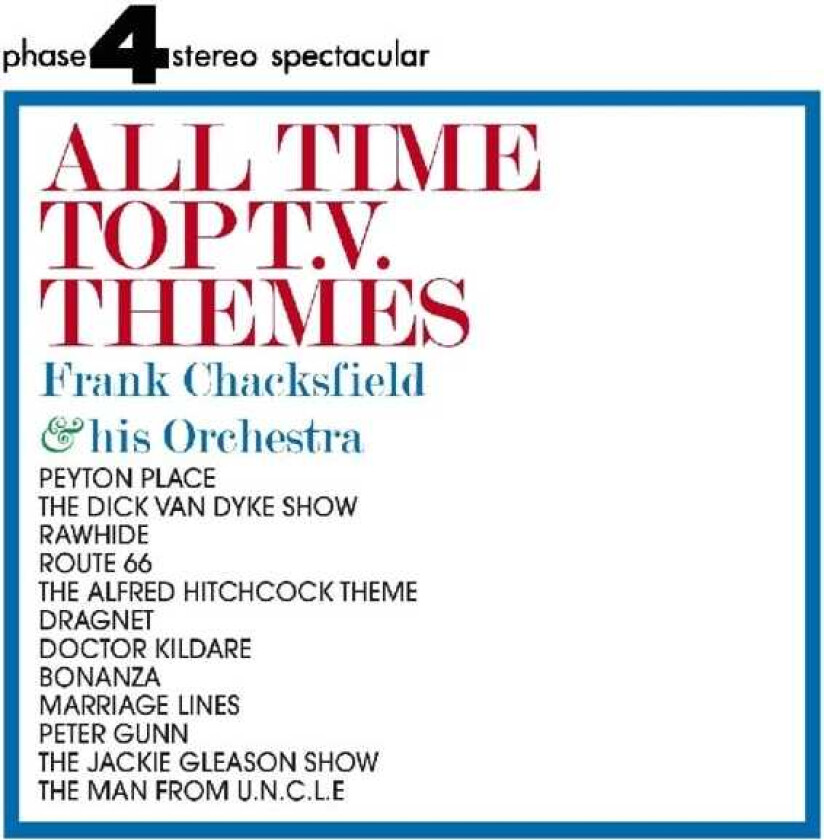 Frank Chacksfield  All Time Top T.V. Themes  CD