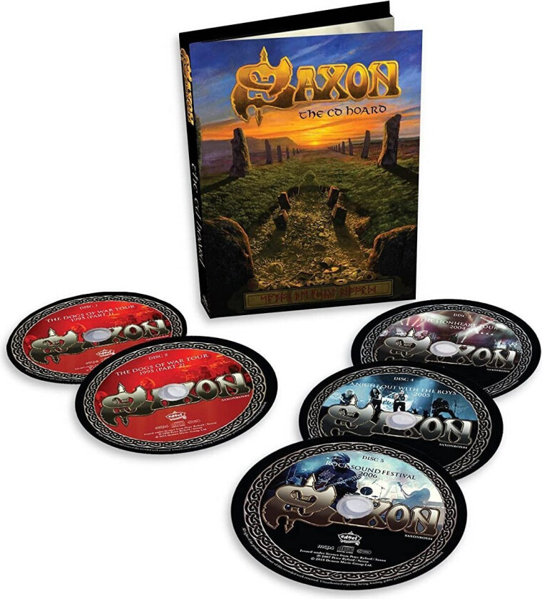 Saxon The Cd Hoard Limited Box Set CD