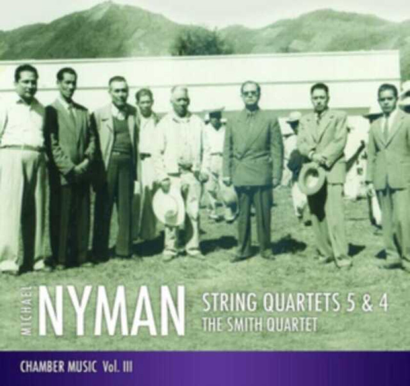 Michael Nyman  Nyman: String Quartets 5 & 4  CD