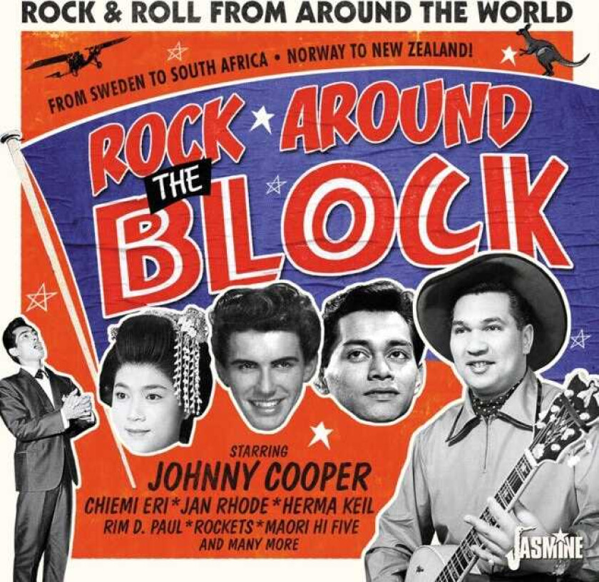 Diverse Artister, Diverse Rock  Rock Around The Block Vol. 1  Rock And Roll From Around The World  CD