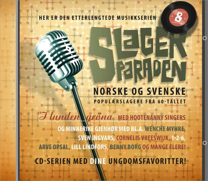 Diverse Artister Slagerparaden 8 CD
