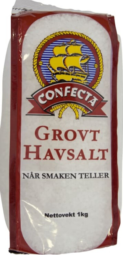 Havsalt Grovt 1kg Pos