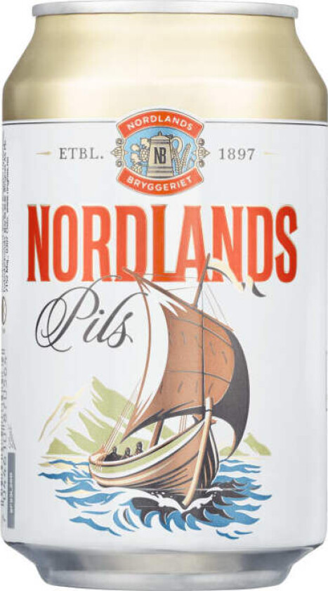 Nordlands Pils 0,33l boks