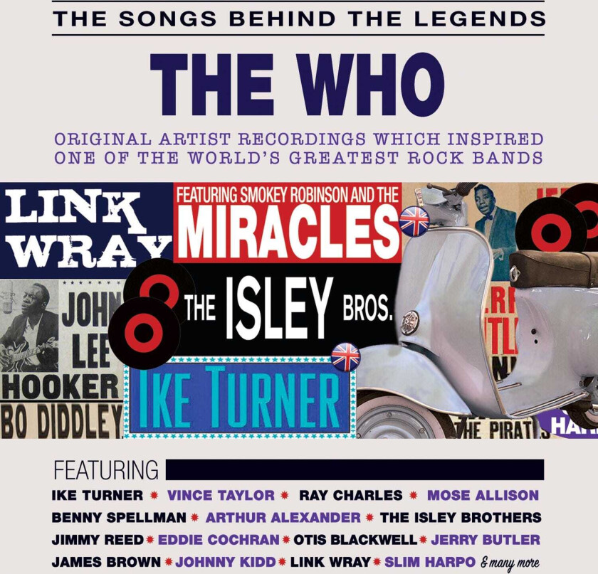 Diverse Artister  The Songs Behind The Legends: The Who  CD