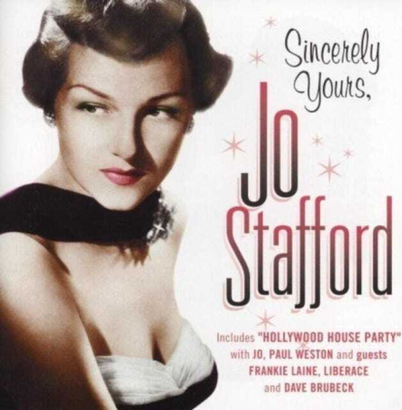 Jo Stafford Sincerly Yours CD