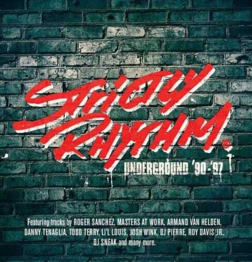 Diverse Electronica Strictly Rhythm Underground 9097: 3cd Remastered Boxset CD