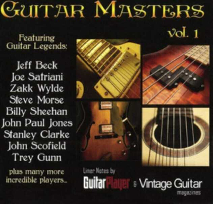 Diverse Rock, Diverse Artister Guitar Masters Vol. 1 CD