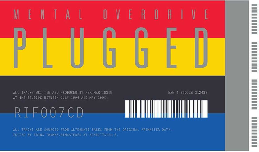 Mental Overdrive Plugged LP/Vinyl