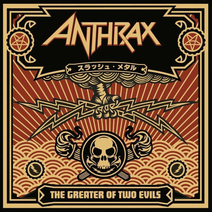 Anthrax The Greater Of Two Evils LP/Vinyl