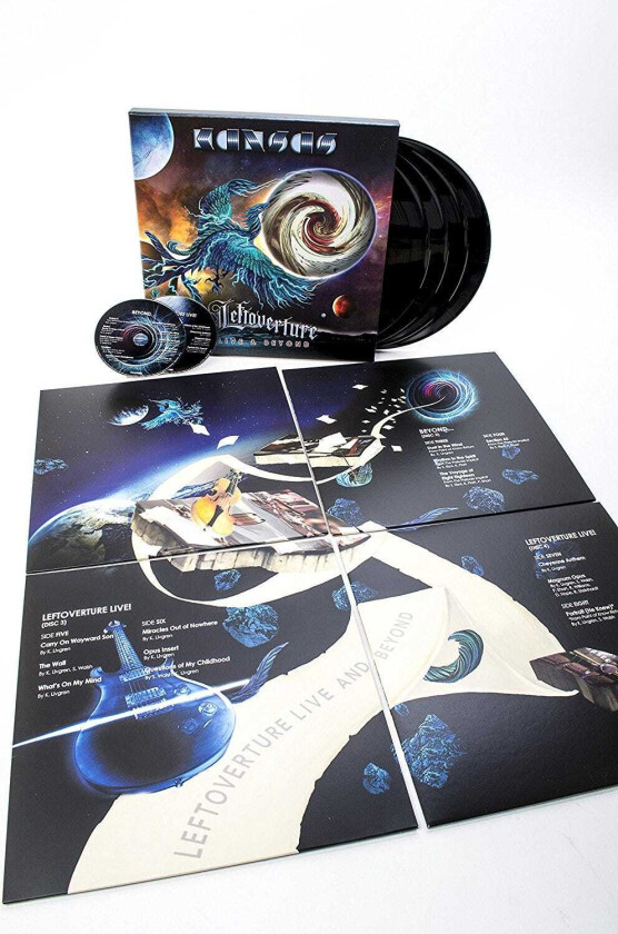 Kansas Leftoverture Live & Beyond LP/Vinyl