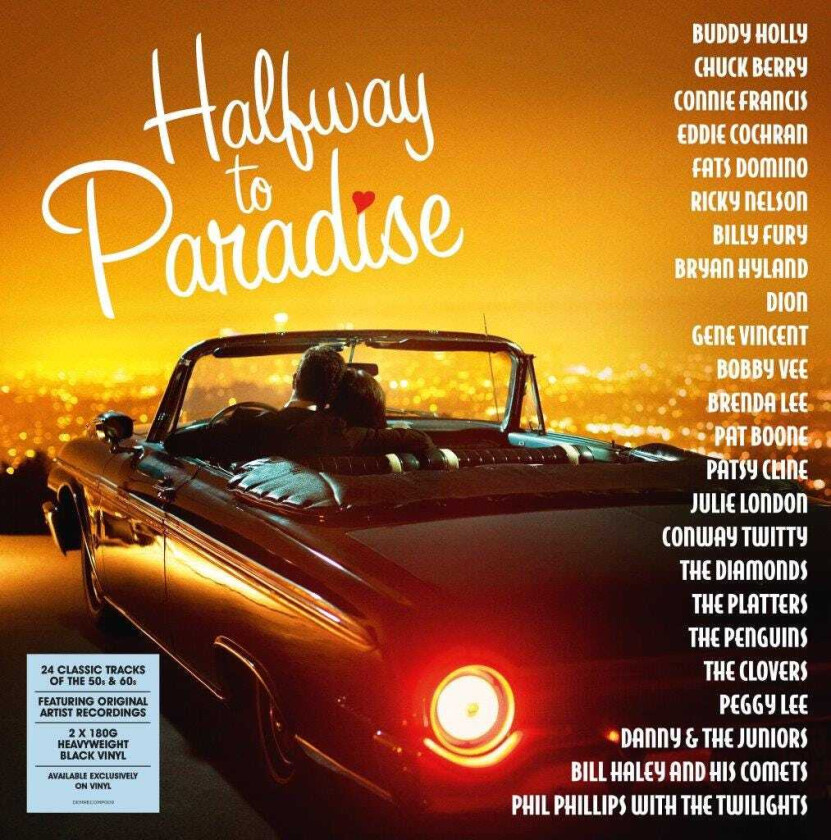 Diverse Artister  Halfway To Paradise  LP/Vinyl