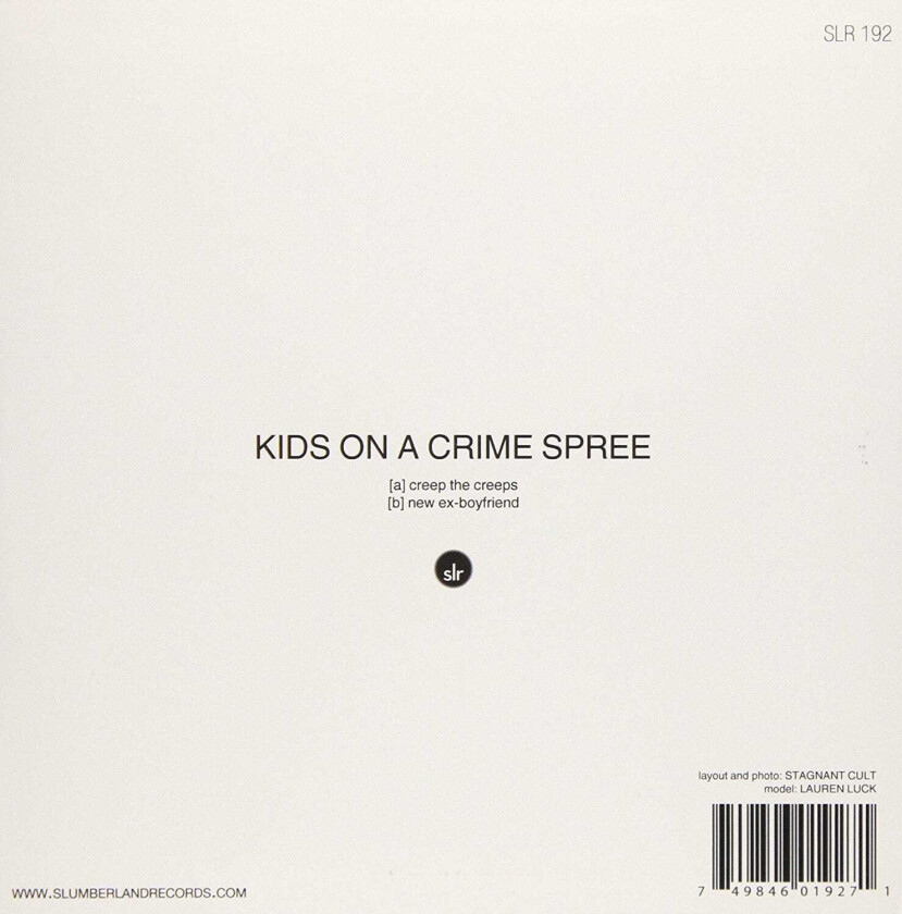 Kids On A Crime Spree Creep The Creeps LP/Vinyl