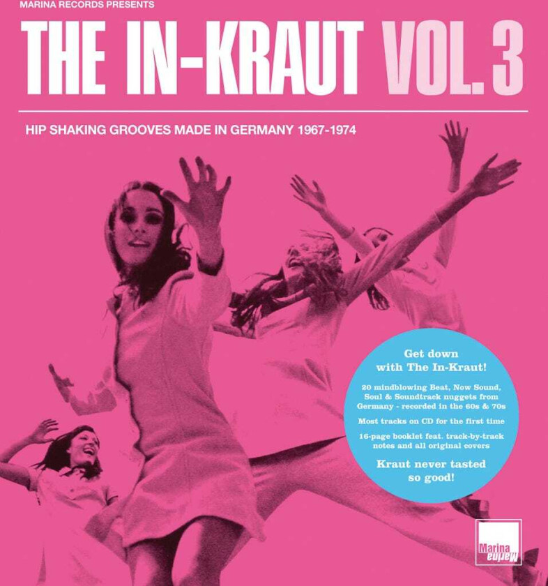 Diverse Rock, Diverse Artister  The InKraut Vol. 3  Hip Shaking Grooves Made In Germany 19671974  CD