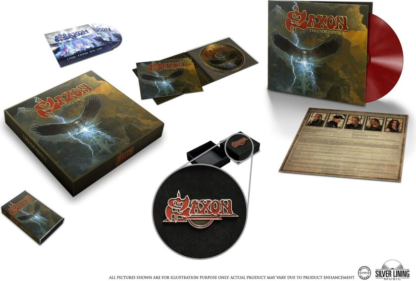 Saxon Thunderbolt Boxset CD
