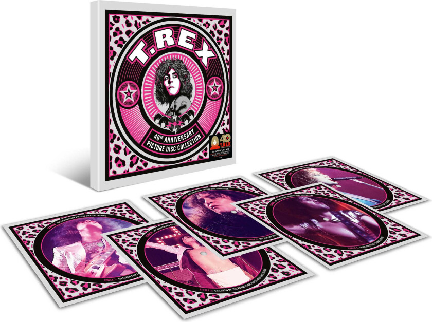 Marc Bolan & T.Rex 40th Anniversary Picture Disc Collection LP/Vinyl