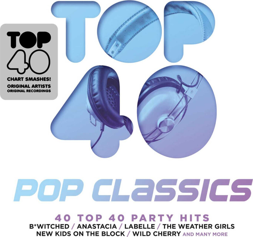 Diverse Artister  Top 40  Pop Classics  CD