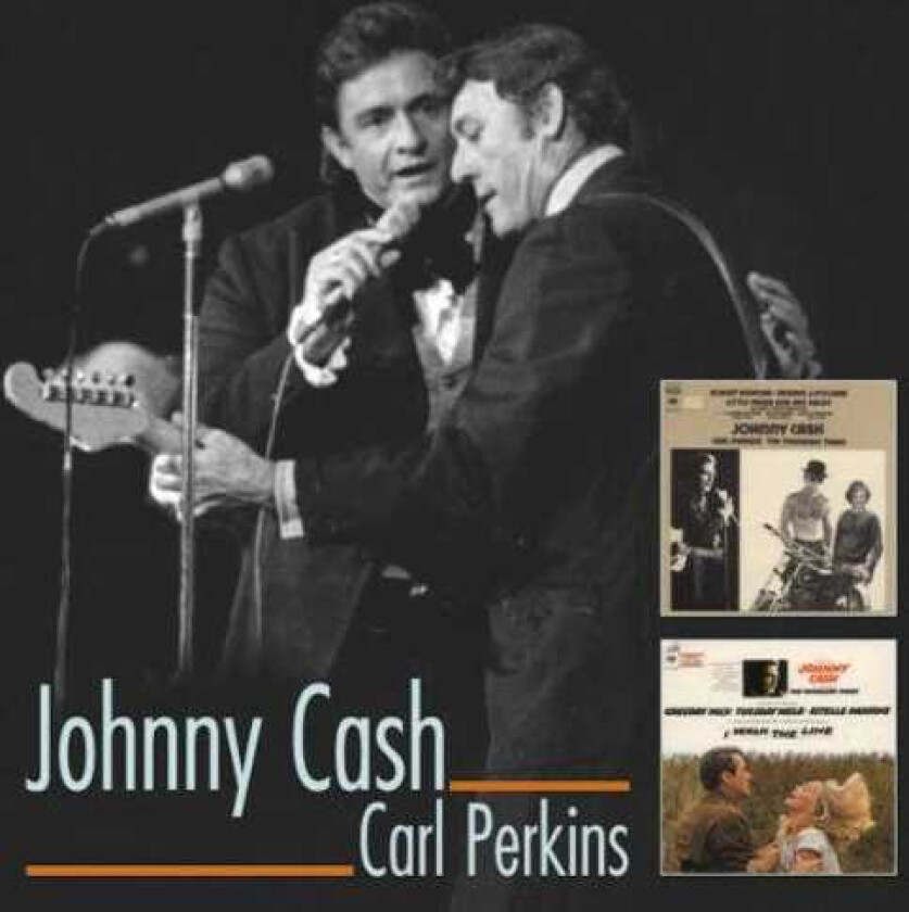 Johnny Cash & Carl Perkins  I Walk The Line/Little Fauss & Big Halsey  CD