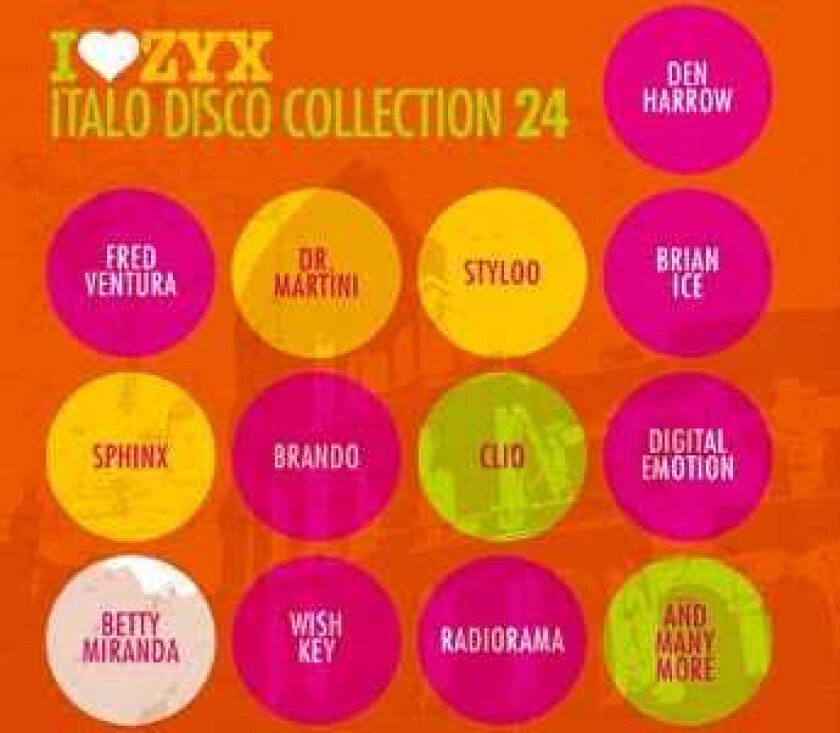 Diverse Dance Zyx Italo Disco Collection 24 CD