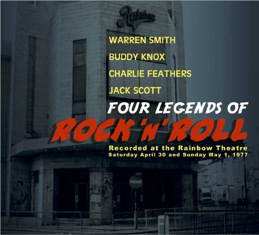 Diverse Artister Four Legends Of Rock'n'roll CD