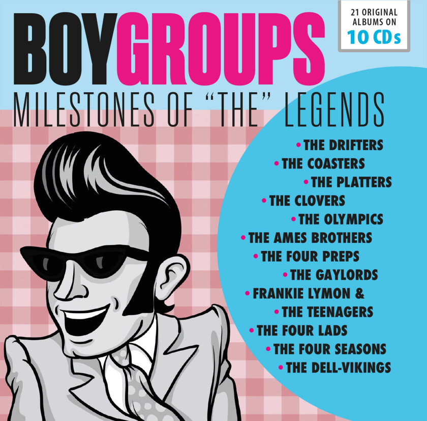 Diverse Artister Legendary Boy Groups CD