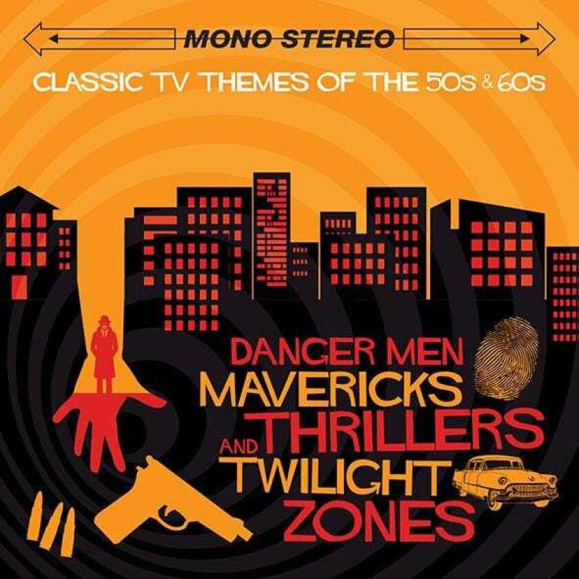 Diverse Artister Danger Men, Mavericks, Thrillers & Twilight Zones CD