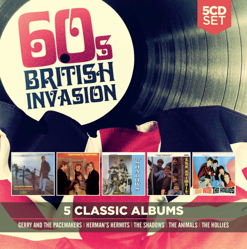 Diverse Artister, Diverse Rock 5 Classic Albums: 60s British Invasion CD