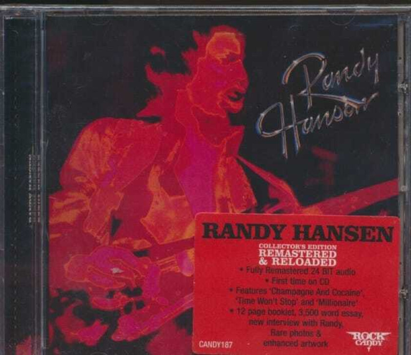 RANDY HANSEN  Randy Hansen  CD