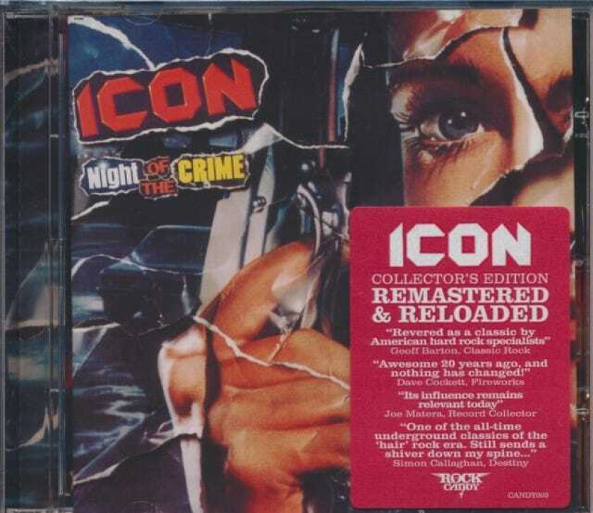 Icon Night Of The Crime CD
