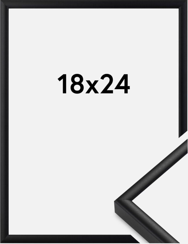 Ramme  Premium Classic Matt Svart 18x24 Cm