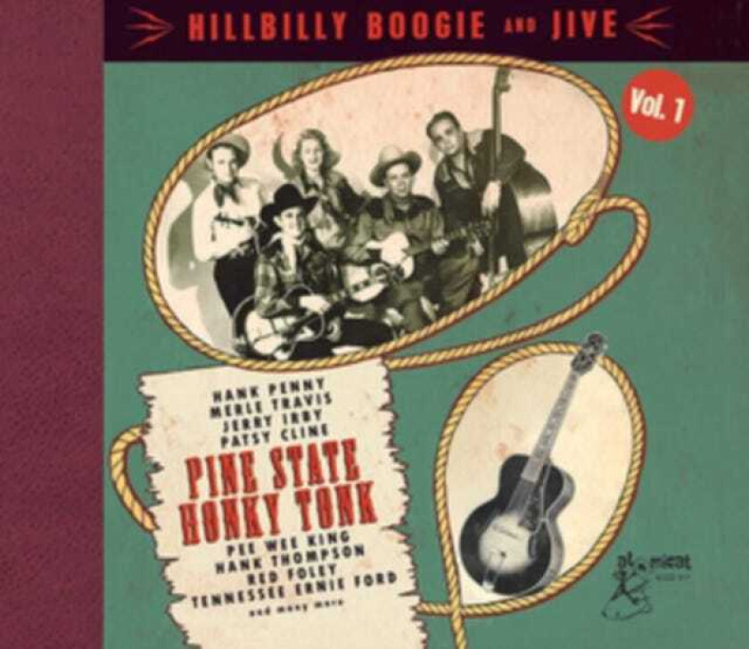 Diverse Artister Pine State Honky Tonk CD
