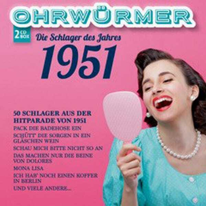 Diverse Artister  Ohrwürmer  Die Schlager Des Jahres 1951  CD