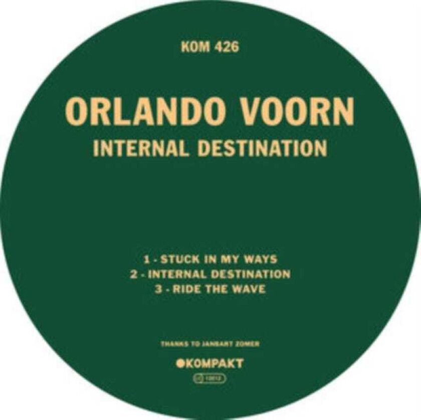Orlando Voorn Internal Destination LP/Vinyl