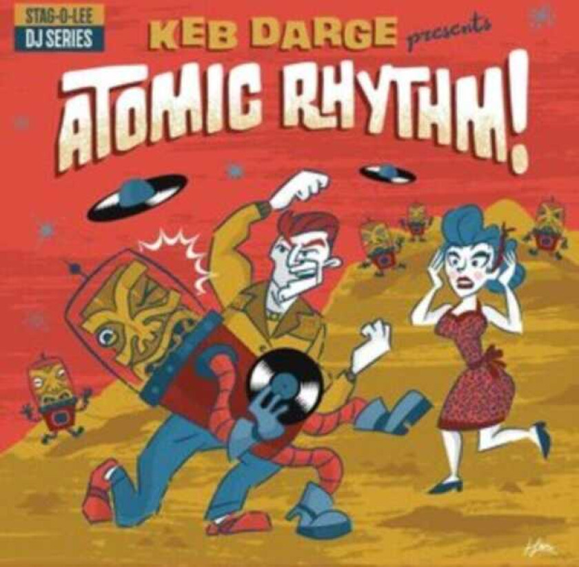 Diverse Artister, Keb Darge Keb Darge Presents Atomic Rhythm! LP/Vinyl
