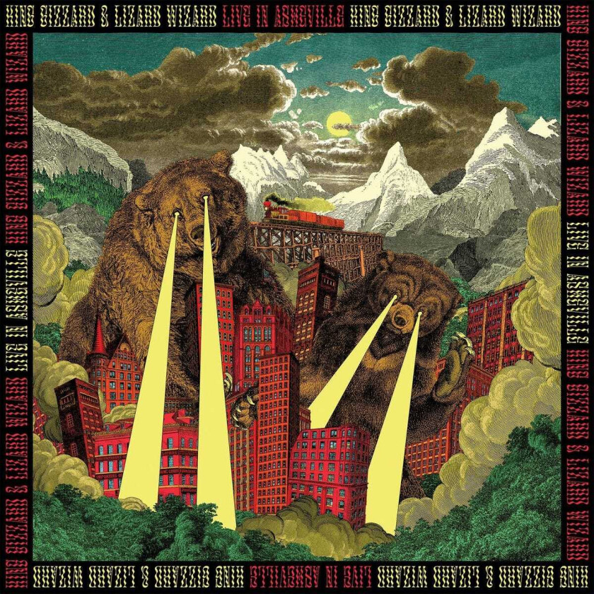 King Gizzard & The Lizard Wizard Live In Asheville '19 LP/Vinyl