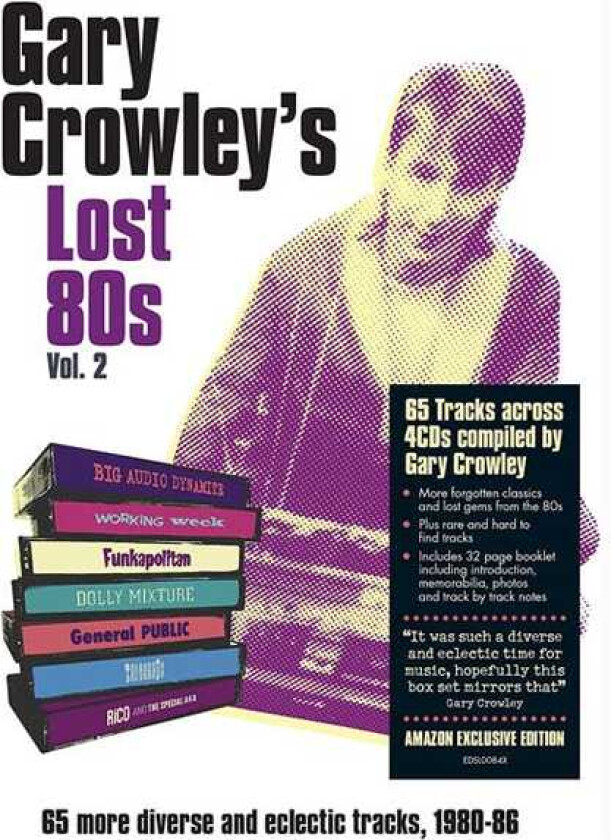 Diverse Artister Gary Crowley Lost 80's 2 CD