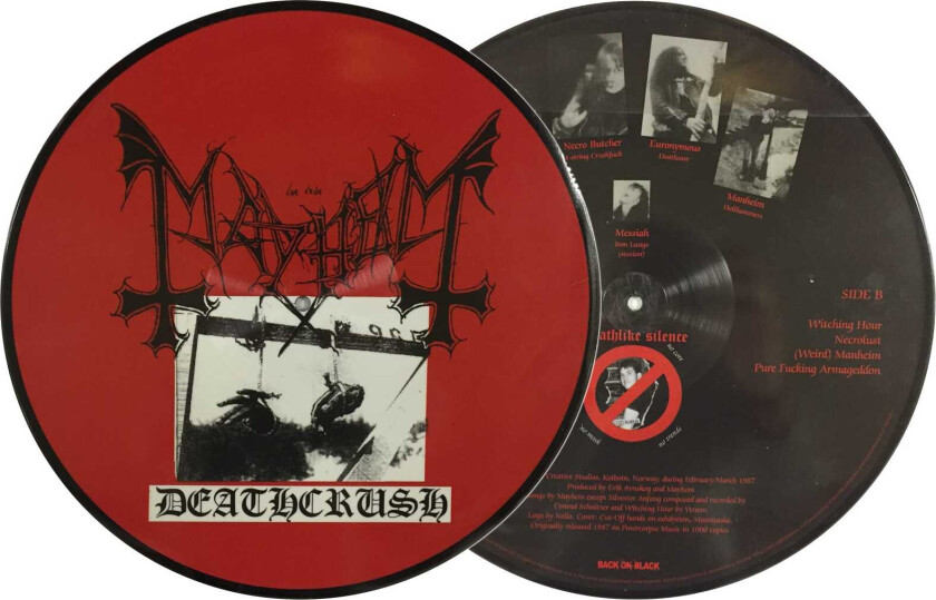 Mayhem Deathcrush LP/Vinyl
