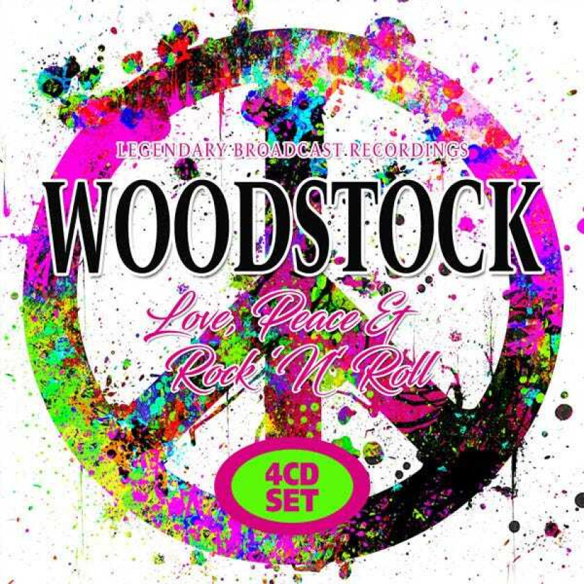 Diverse Artister Woodstock / Love Peace & Rock N Roll CD