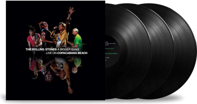 The Rolling Stones A Bigger Bang Live On Copacabana Beach LP/Vinyl