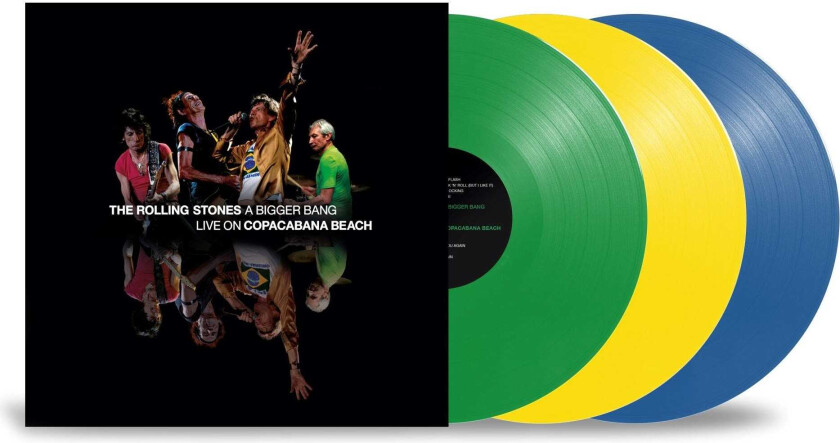 The Rolling Stones A Bigger Bang Live On Copacabana Beach LP/Vinyl