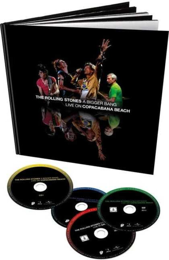 The Rolling Stones A Bigger Bang Live On Copacabana Beach CD