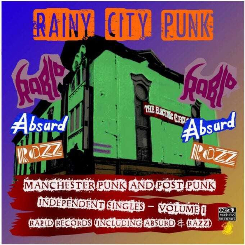 Diverse Artister  Rainy City Punks  Manchester Punk And Post Punk Independent Singles Vol 1  LP/Vinyl