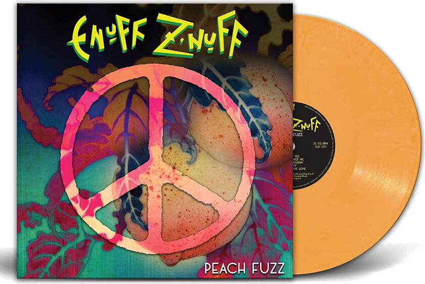 Enuff Z'Nuff Peach Fuzz LP/Vinyl