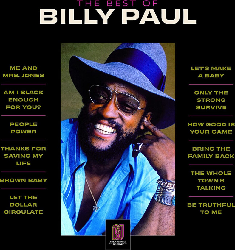 Billy Paul The Best Of Billy Paul LP/Vinyl