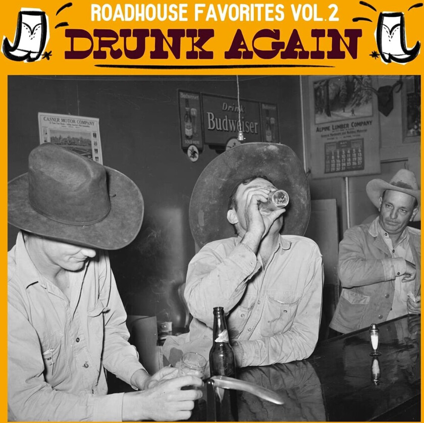 Diverse Artister  Roadhouse Favorites Vol 02: Drunk Again  LP/Vinyl