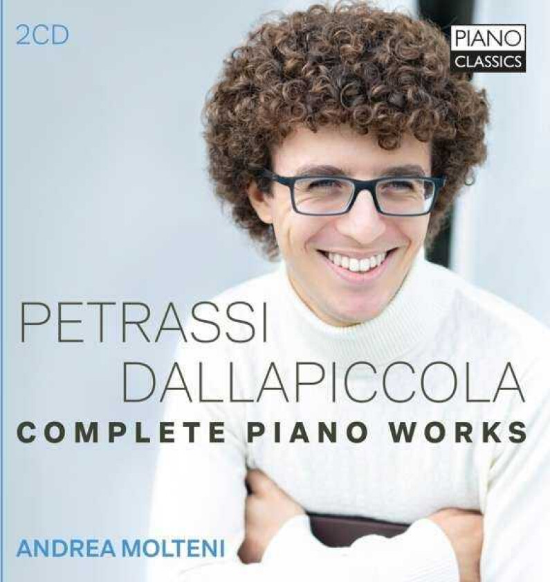 Andrea Molteni, Luigi Dallapiccola, Goffedro Petrassi Complete Piano Works CD