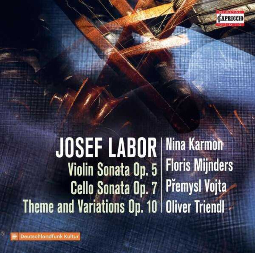 Nina Karmon, Floris Mijnders, Premysl Vojta, Oliver Triendl, Josef Labor Labor: Violin Sonata, Op. 5, Cello Sonata, Op. 7, & Theme And Variations, Op.10 CD